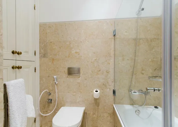 Baixa Downtown Fabulous And Sophisticate With Elevator 18th Century Building 아파트 리스본