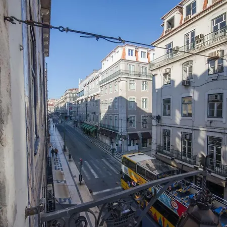 Baixa Downtown Fabulous And Sophisticate With Elevator 18th Century Building アパート リスボン
